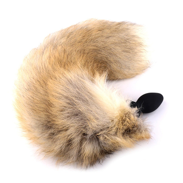 Vibrating Fox Tail with Wireless Remote / Anal Plug Vibratorfor Women / Adult Silicone Sex Toy - EVE's SECRETS